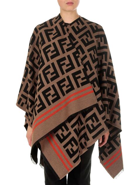 fendi pomcho|fendi poncho sale.